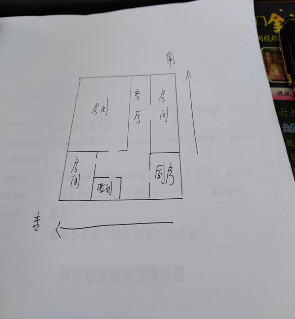 花园浜二村 80平方 简单装修 三室一厅 150万元 学区好 房