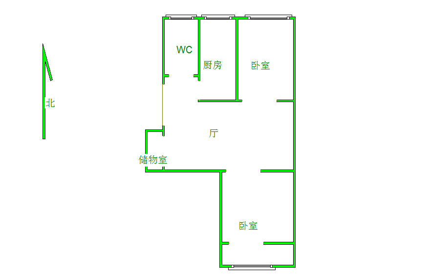 
							白鹤小区