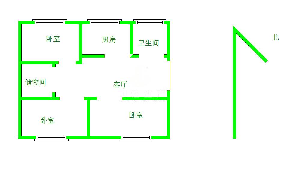 
							无影山新村