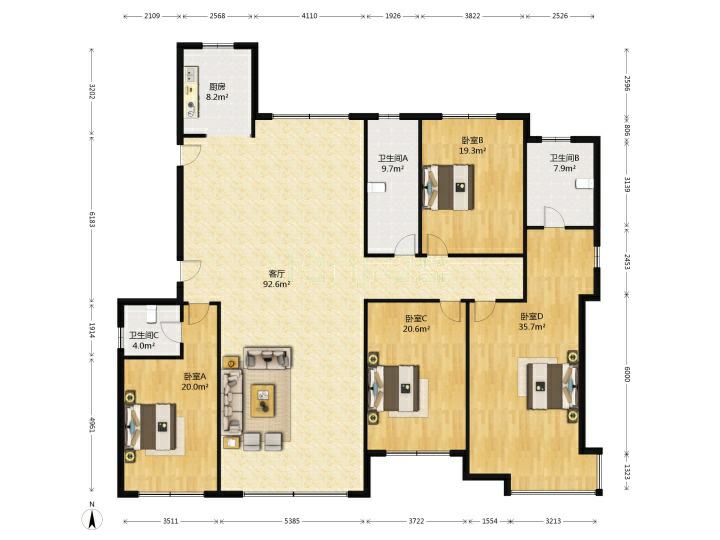 黄金山水郡六区