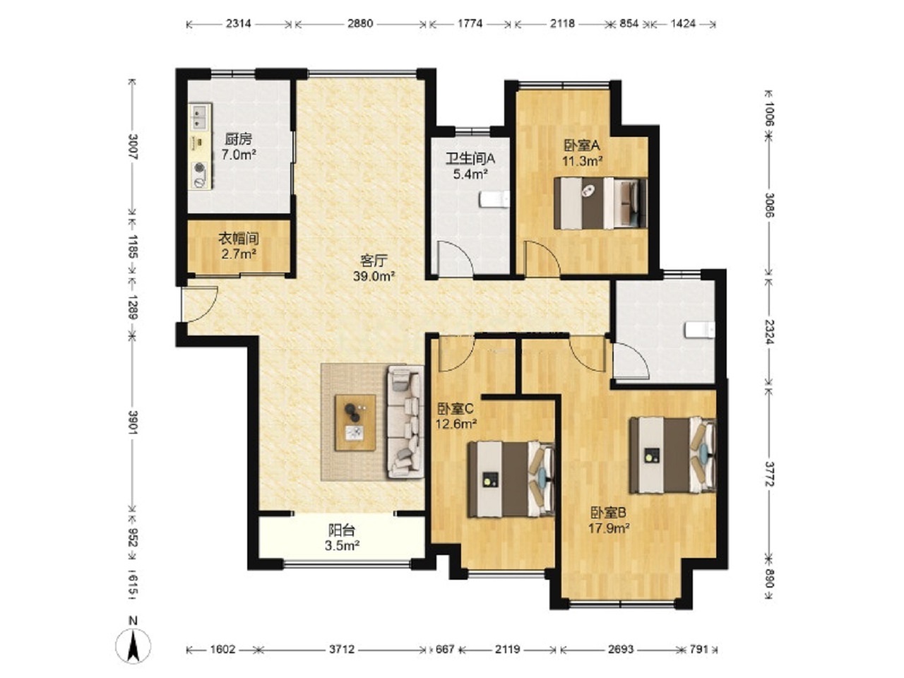 鲁能领秀城中央公园（十七、十八区）