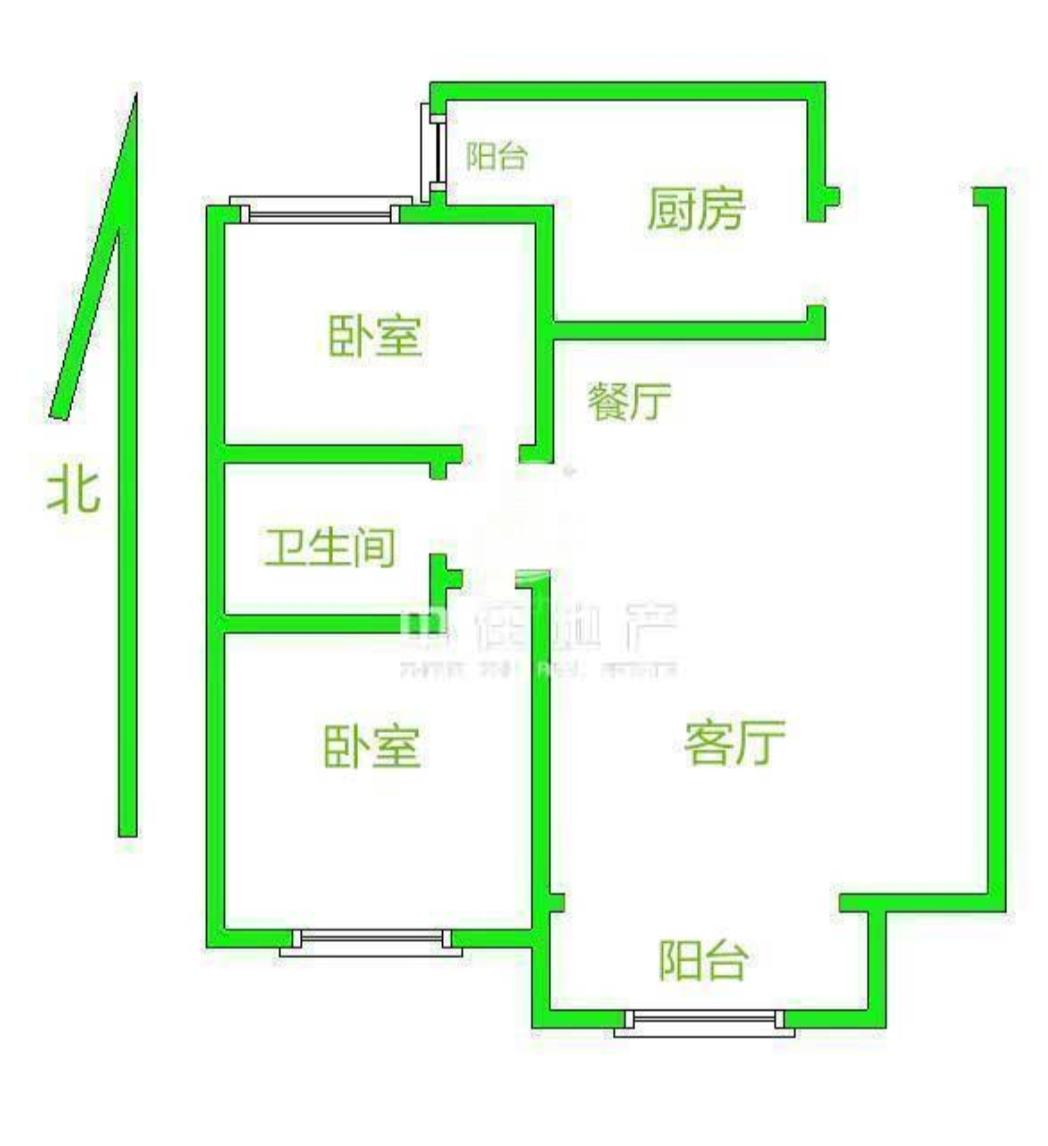 整租·万象新天精装两室 家具家电齐全 拎包入住