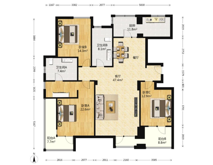 海尔绿城百合园