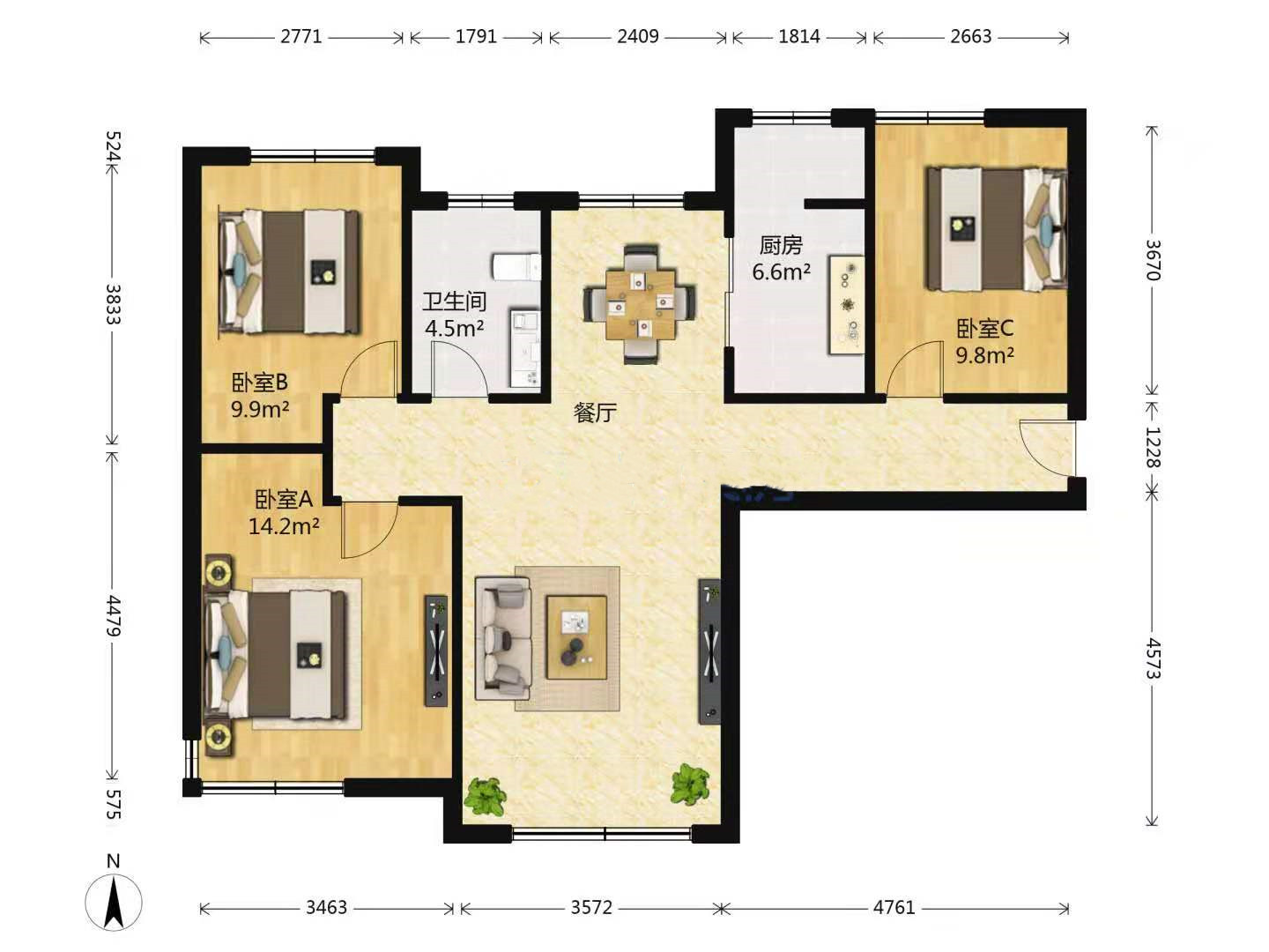 鲁能领秀城中央公园西三区（十九区）