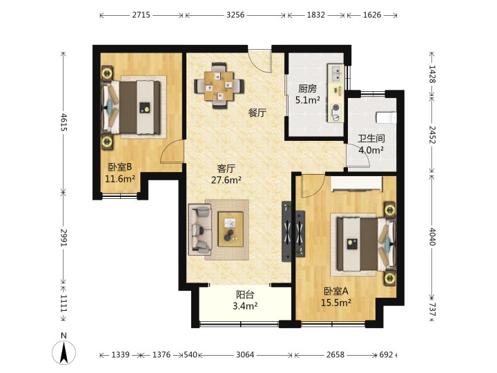中海国际社区（雍景郡B3）
