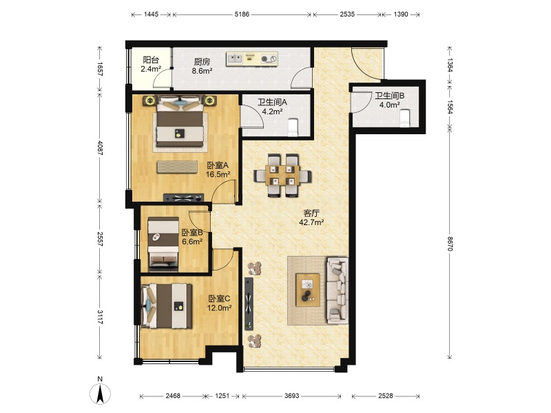 阳光100国际新城(B区）