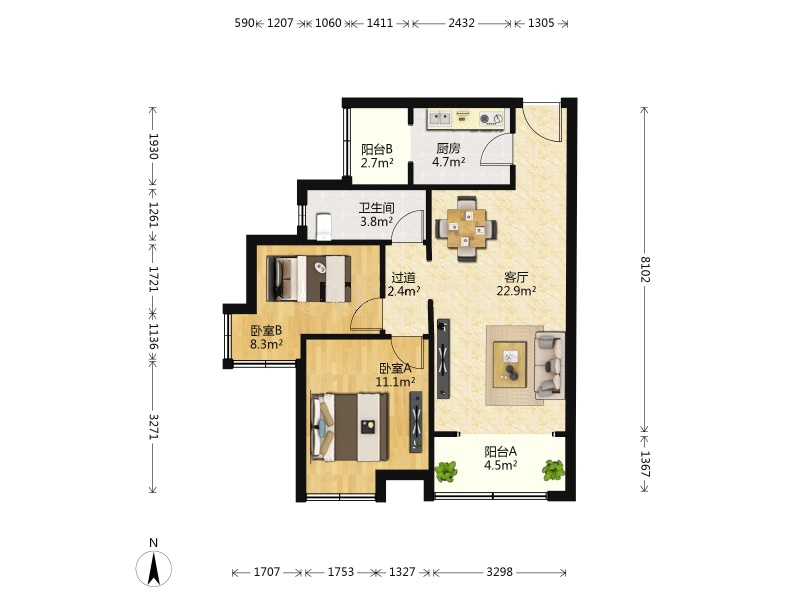 阳光100国际新城(H区)