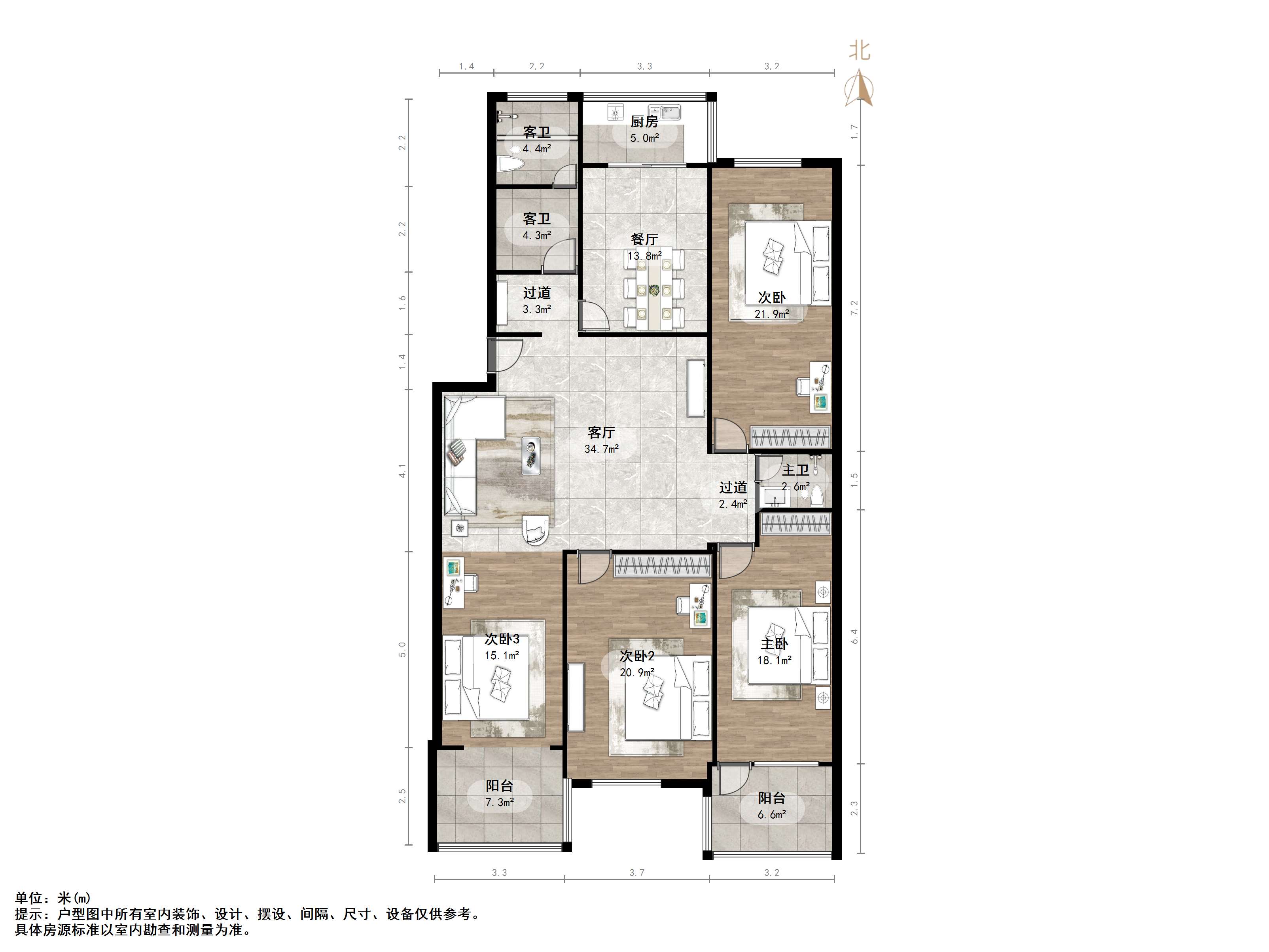  七里堡 七里堡小区北区  南北