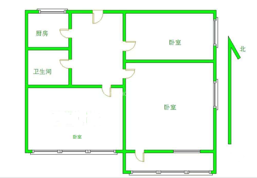 整租· 乾成街 3室0厅 2