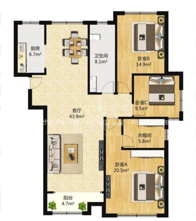 鲁邦奥林逸城东区