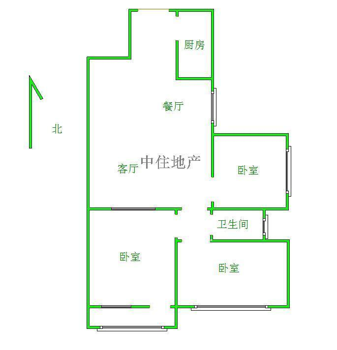 整租·富雅园  南北