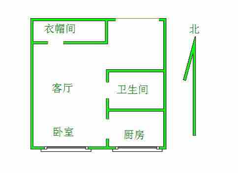 整租·兴业嘉苑新天地  南北