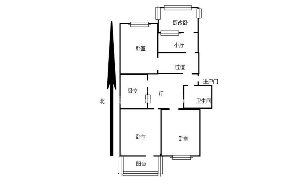 整租·七里堡 鑫达小区 3室2厅 拎包入住，随时看房，家具家电齐全