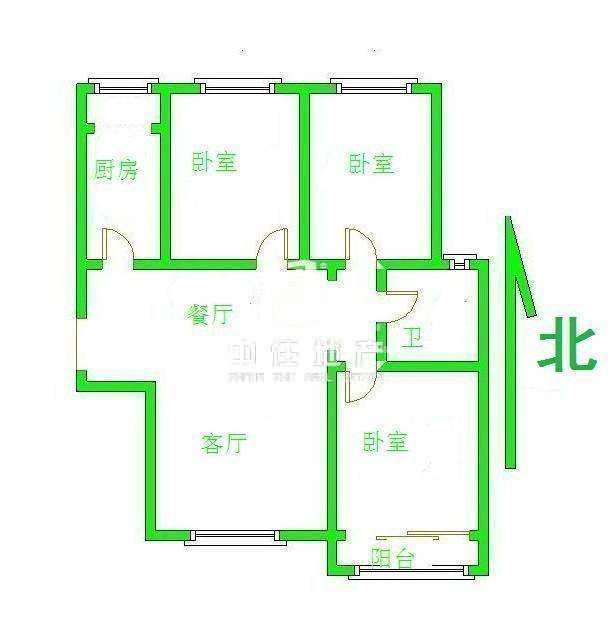 整租·天鸿万象新天三区  南北