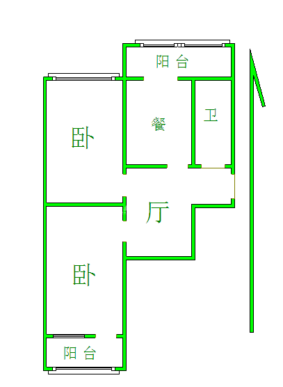 整租·山东省计量科学研究院科院路宿舍  南北