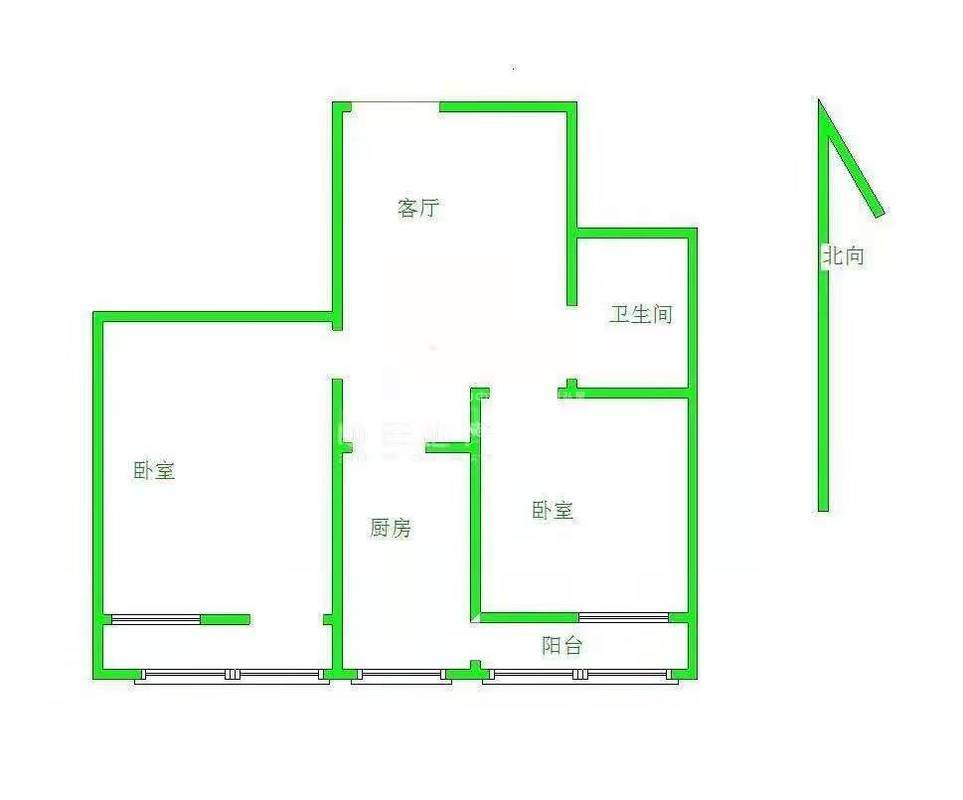 整租·友谊苑南区  南北