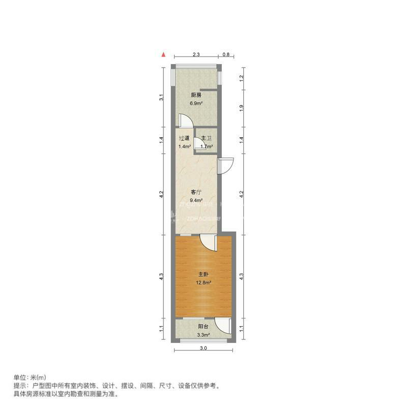 整租·黄屯小区六区  南北