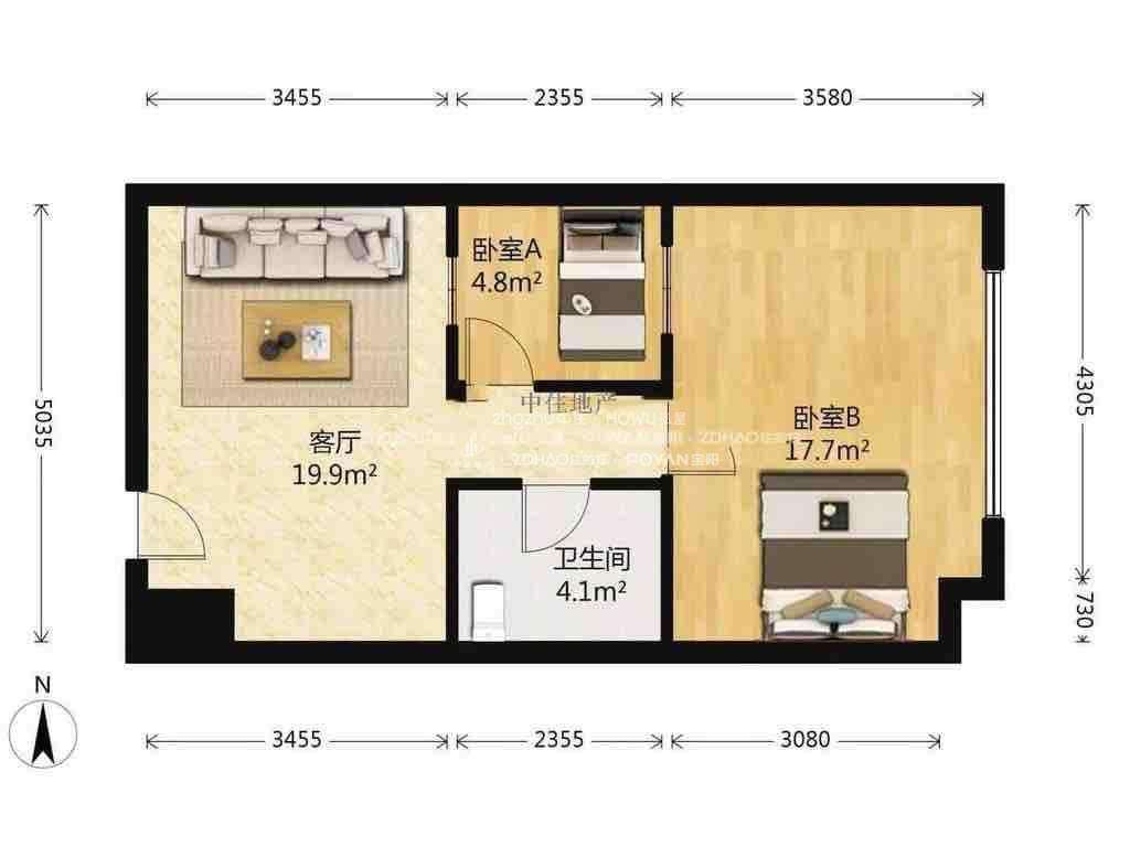 高新万达写字楼公寓