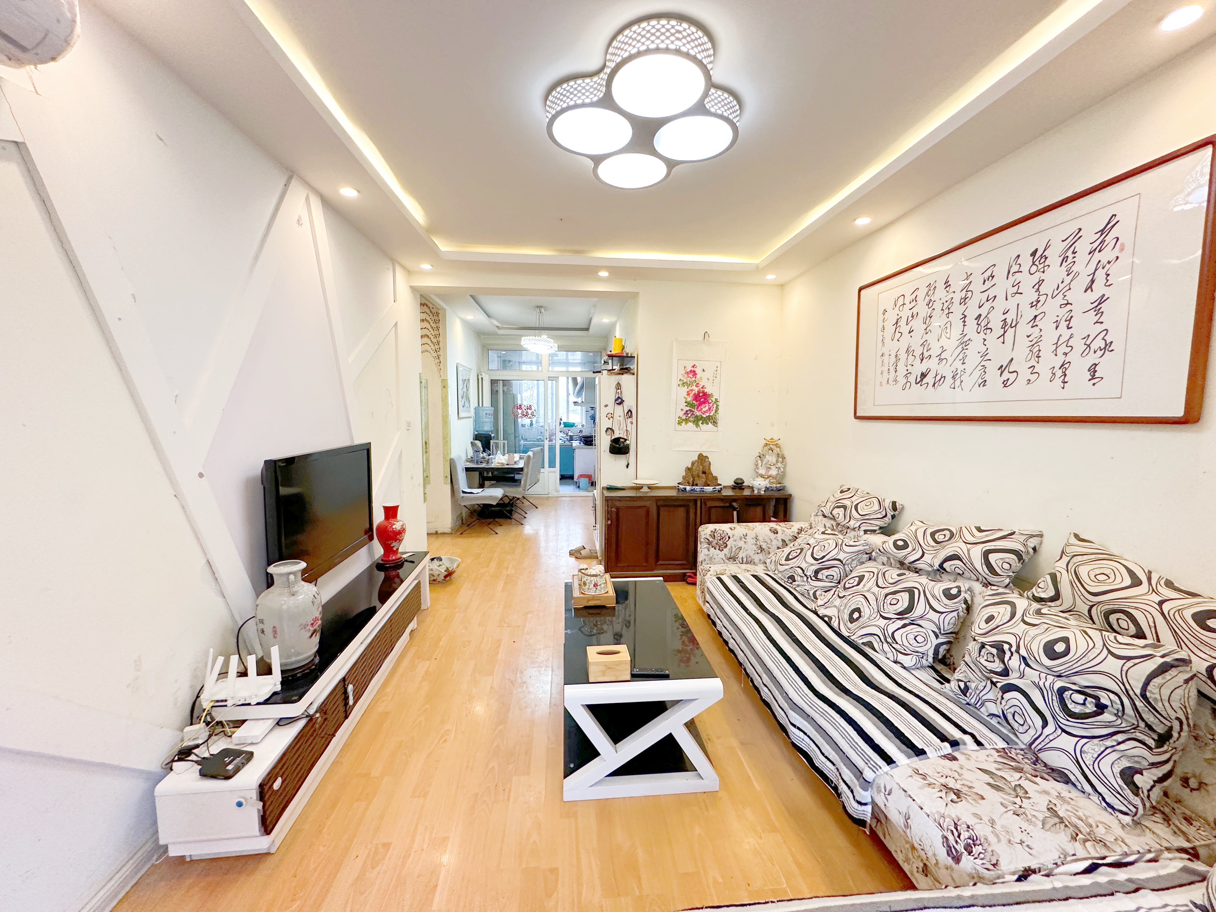  万盛园小区（新区）,南北,2室2厅,中装