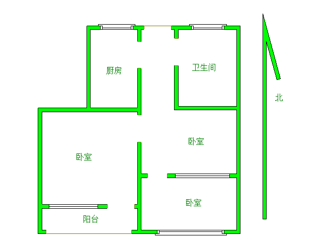 整租·舜玉小区(北区)  南