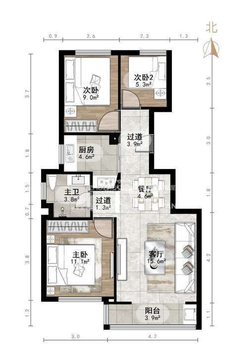 鲁能领秀公馆