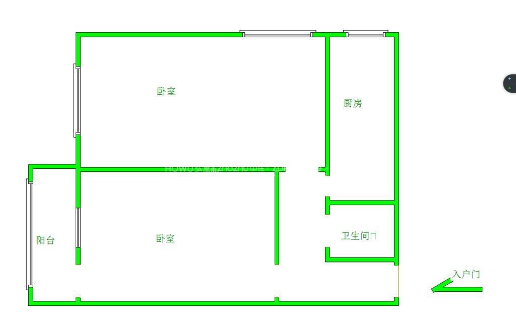 整租·农机所单位宿舍  东西