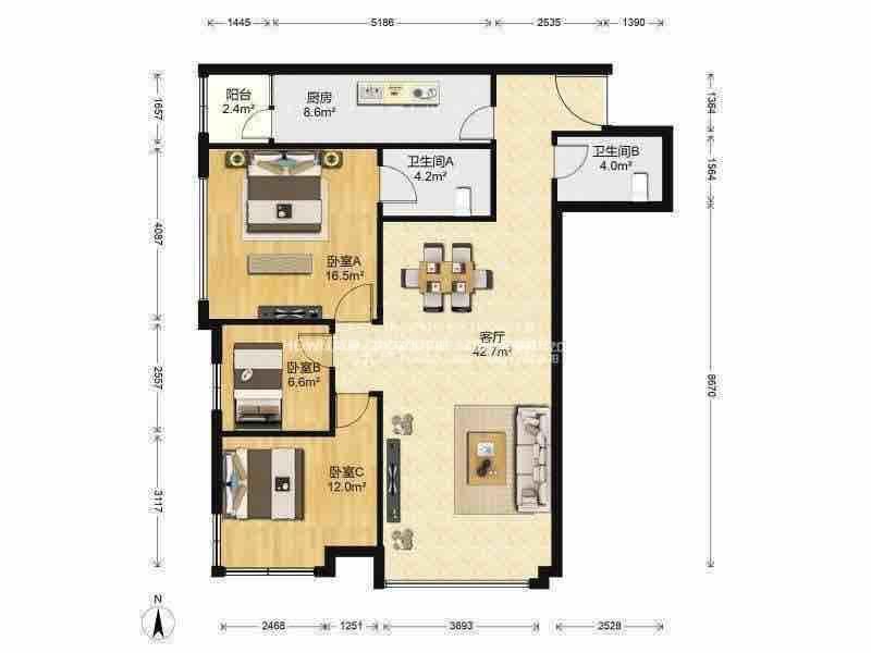 阳光100国际新城(B区）