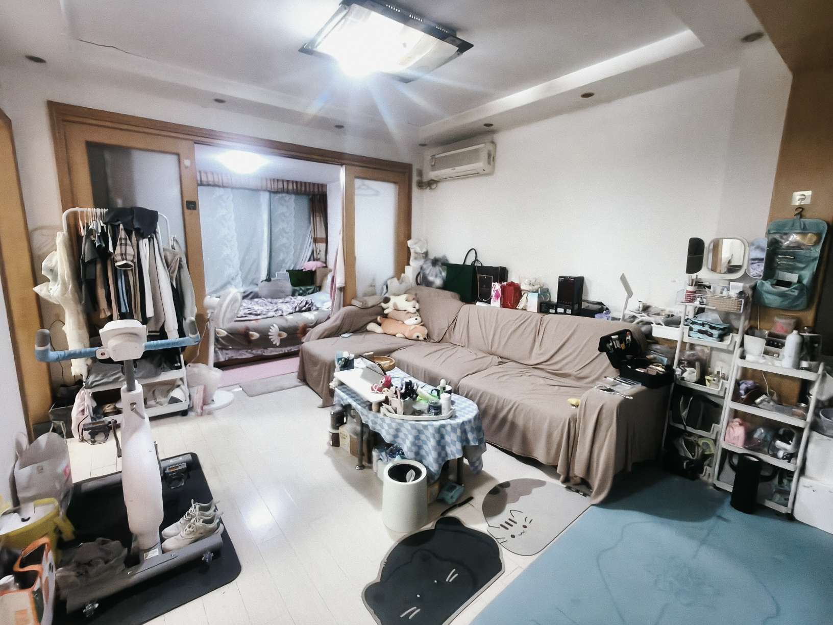 整租·整租！亲自拍照，家具家电齐全，拎包住，厨卧分离电梯房，七里河新天地