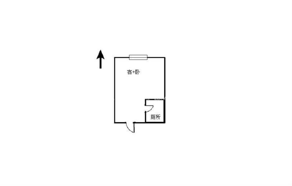 整租·全福 鹊华天禧 1室1厅 北