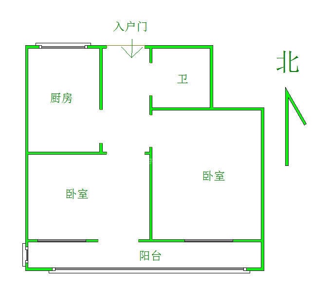 整租·羊头峪路6号（济南二十二中宿舍）  南