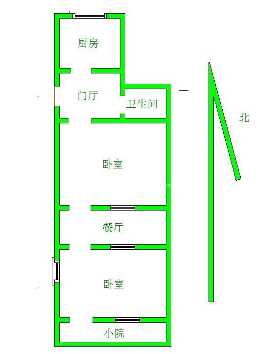 整租·工人新村南村(东区)  南北