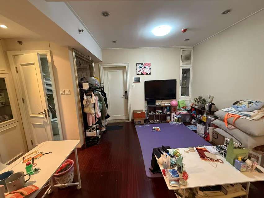 整租·奥体中路紧邻CBD精装南向一室家具家电齐全