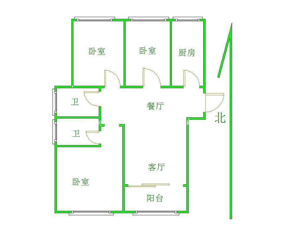 整租·荣盛锦绣澜湾  南北
