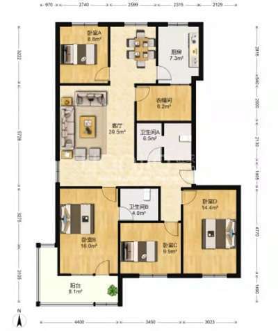 阳光舜城中区八区