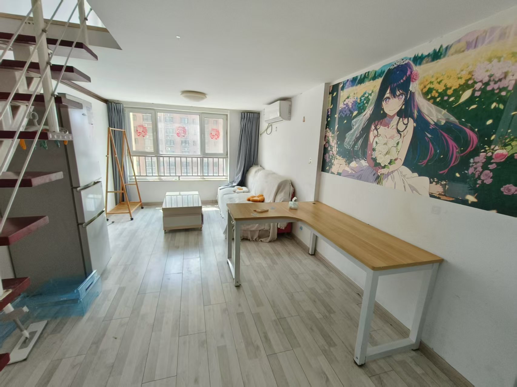  窗户多通风好 西南户型  地铁口 高新万达 得房率高