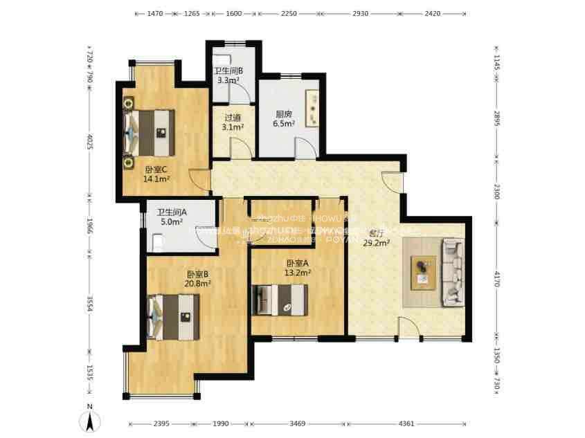 鲁能领秀城E区（六区）