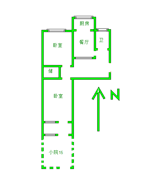 
                            科院路单位宿舍 