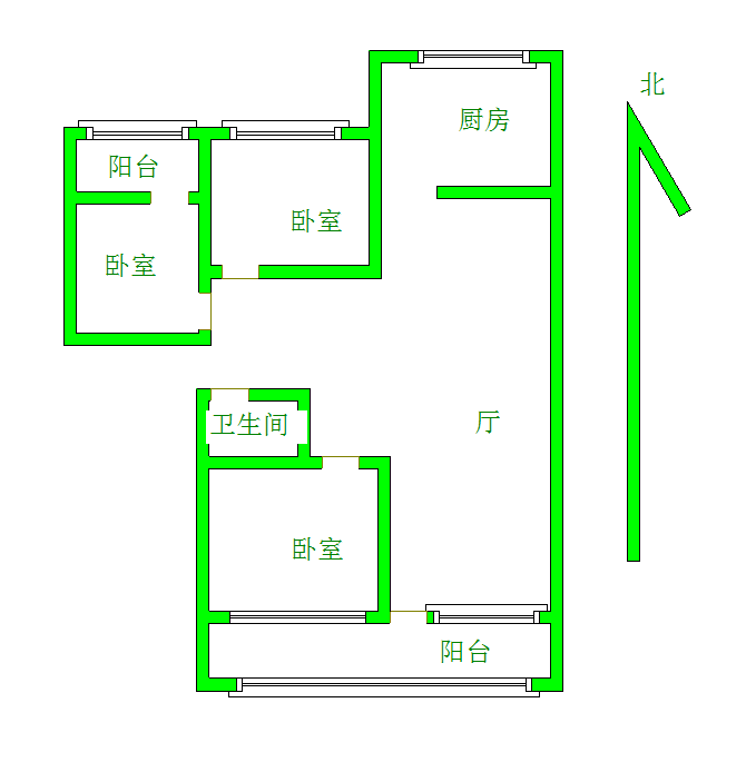  华阳路67号 南北