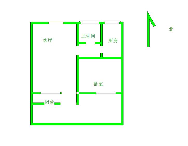  八里桥小区 南北