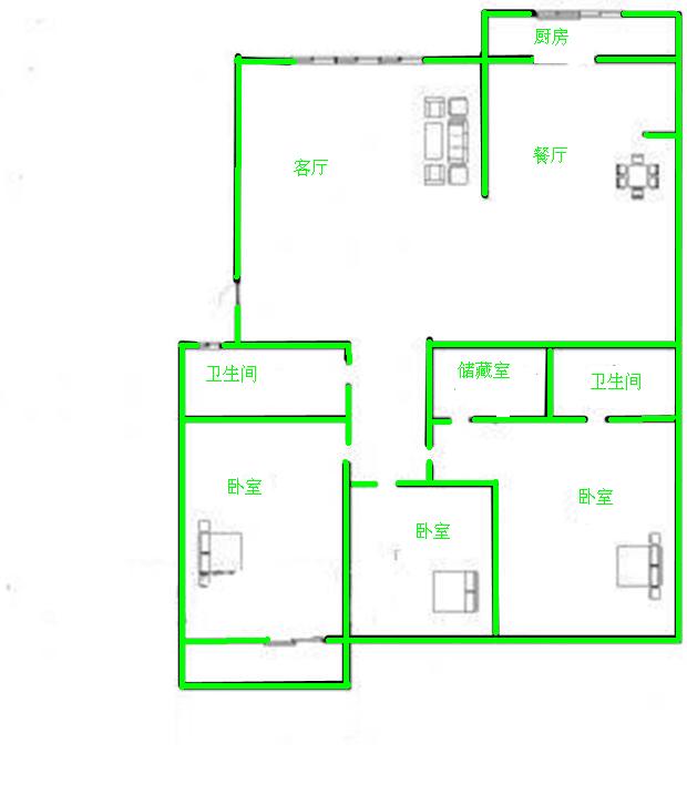 
							万盛园小区（老区）