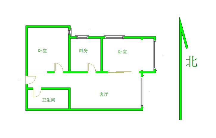  甸新佳园和平里  南北