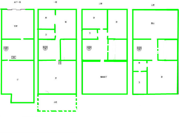  中海国际社区（铂宫别墅东区A5） 南北