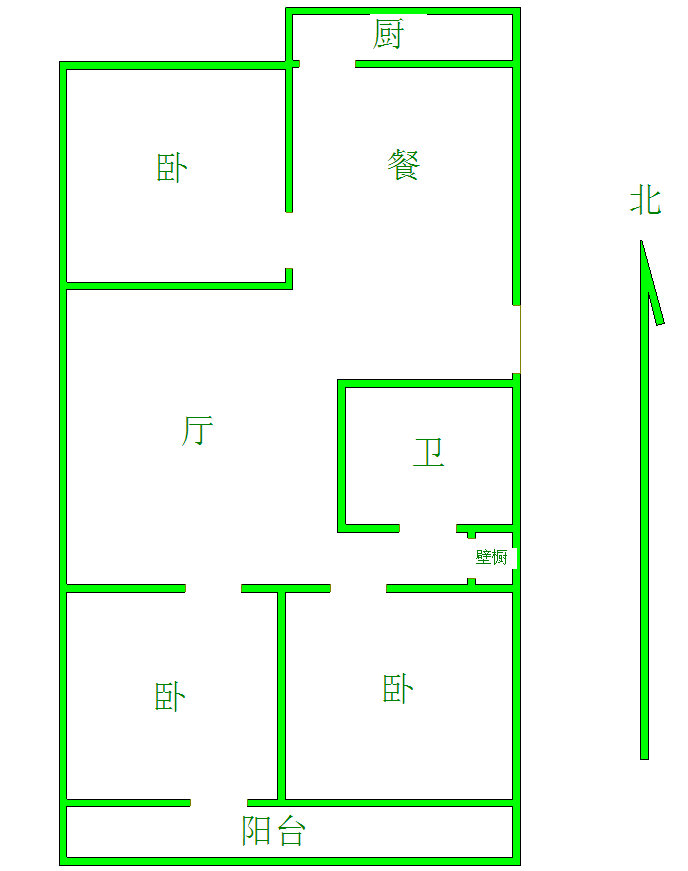 棋盘小区四区 南北