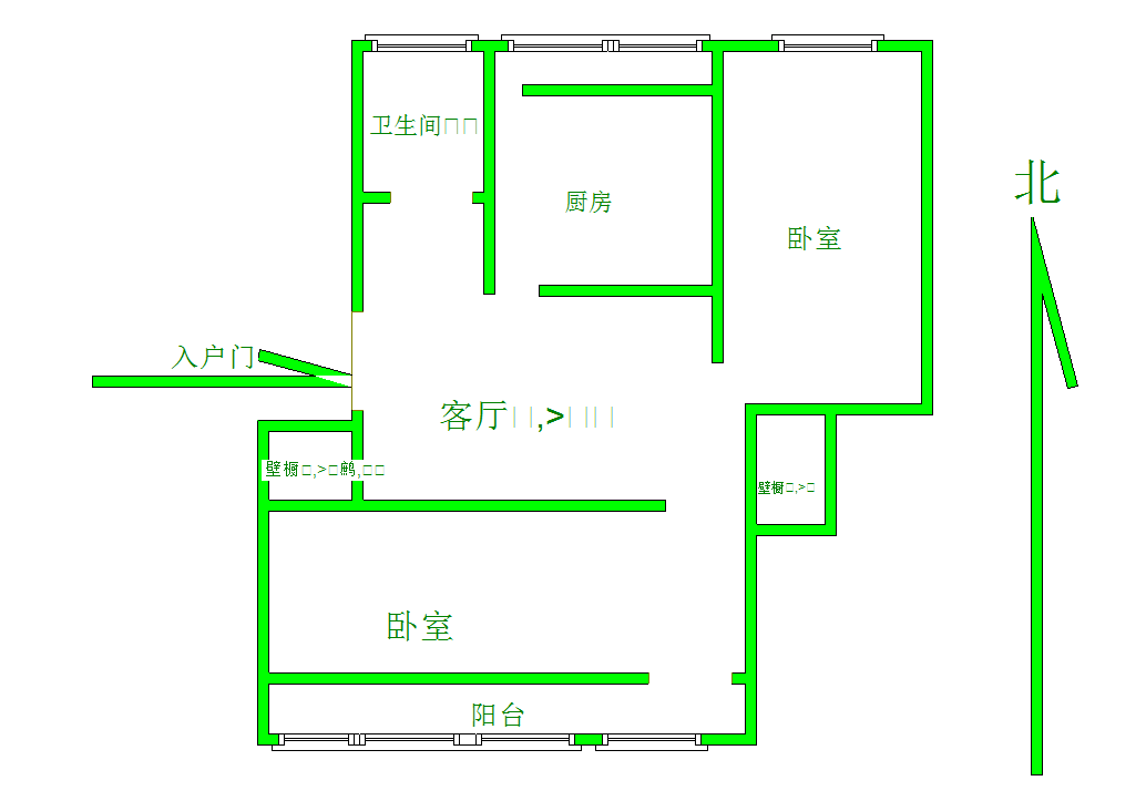  南全福小区 南北