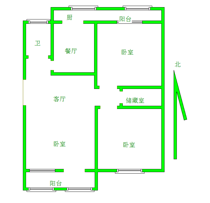  省府前街1号院 南北