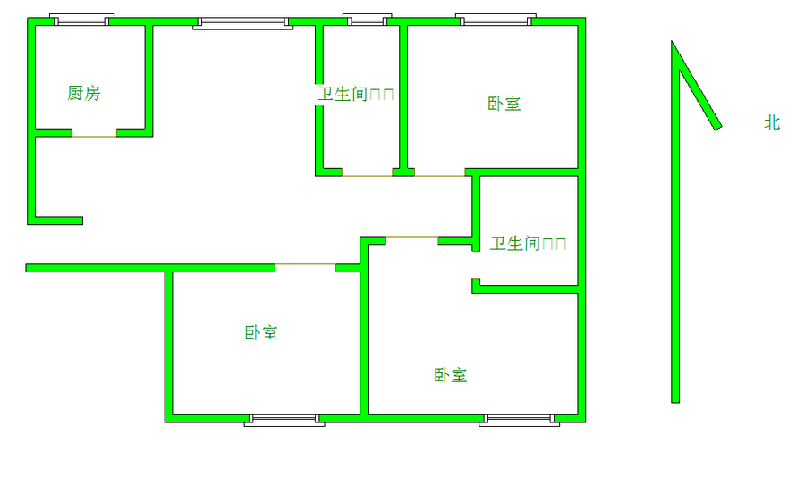 
							腊山南苑(二区)