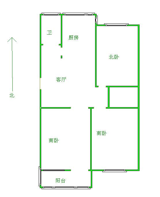  山大北路69号（粮食局宿舍）  南北