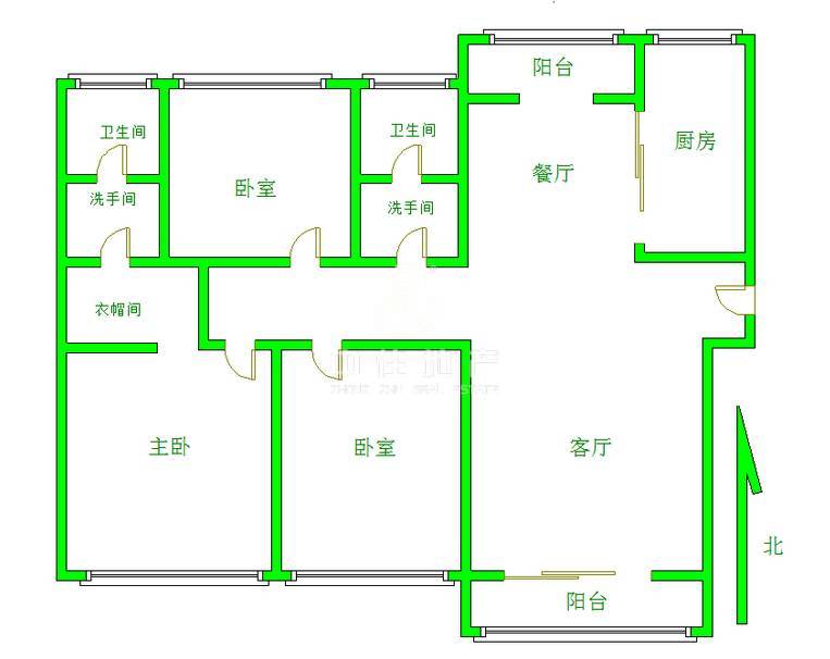  凤凰国际城南区 南北