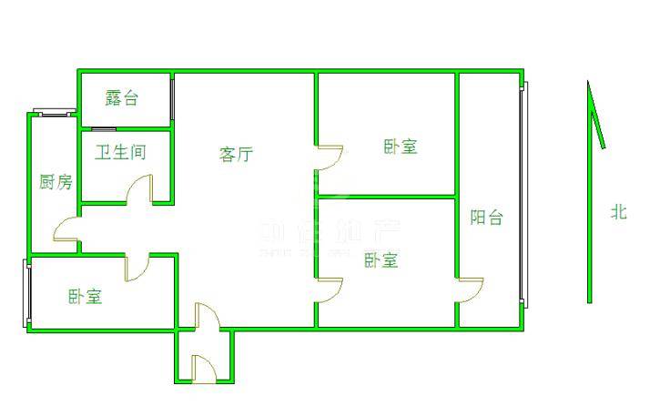  南辛庄中街小区3号，22号  东西