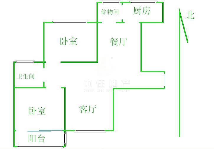  名士豪庭二区 南北